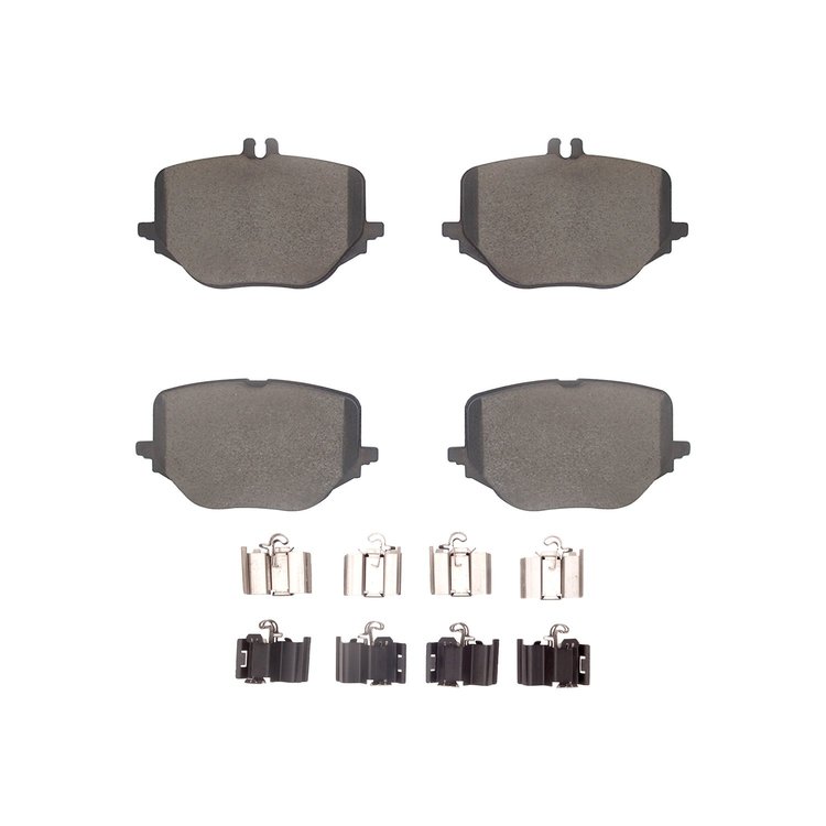 1551-2425-01 5000 Advanced Ceramic Brake Pads & Hardware Kit, Fits Select Mercedes-Benz, Position: Rear