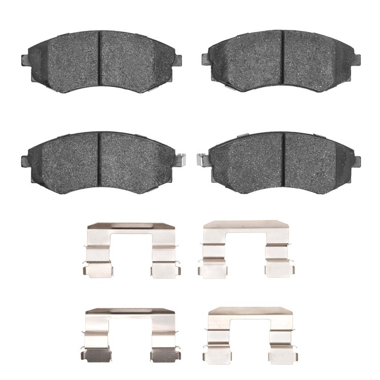 5000 Advanced Low-Metallic Brake Pads & Hardware Kit, Multiple Makes/Models