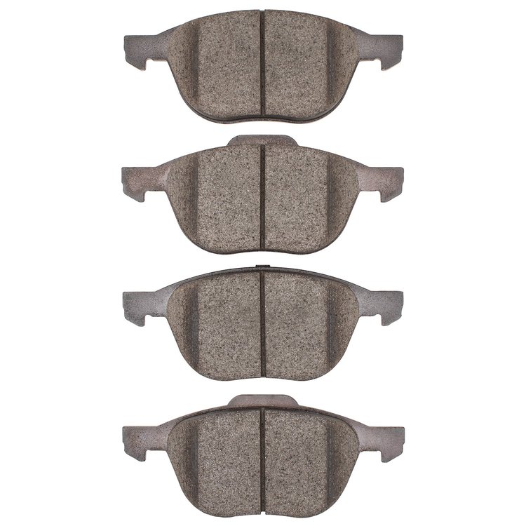 1552-1044-00 5000 Advanced Low-Metallic Brake Pads, 2004-2018 Multiple Makes/Models, Position: Front