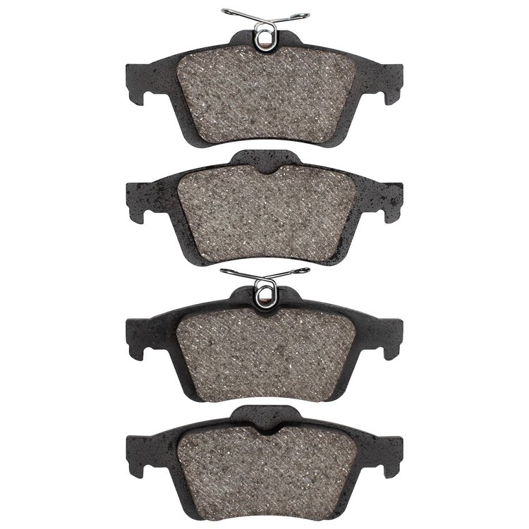 1552-1095-00 5000 Advanced Low-Metallic Brake Pads, 2003-2018 Multiple Makes/Models, Position: Rear