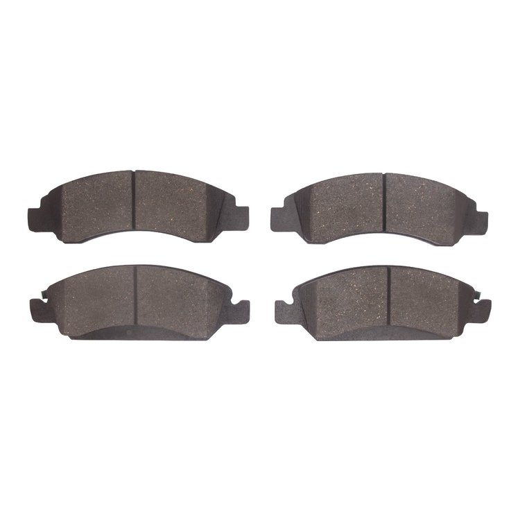 1552-1363-00 5000 Advanced Semi-Metallic Brake Pads, 2009-2020 GM, Position: Front