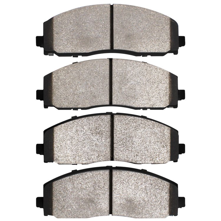 1552-1589-00 5000 Advanced Ceramic Brake Pads, Fits Select Mopar, Position: Front