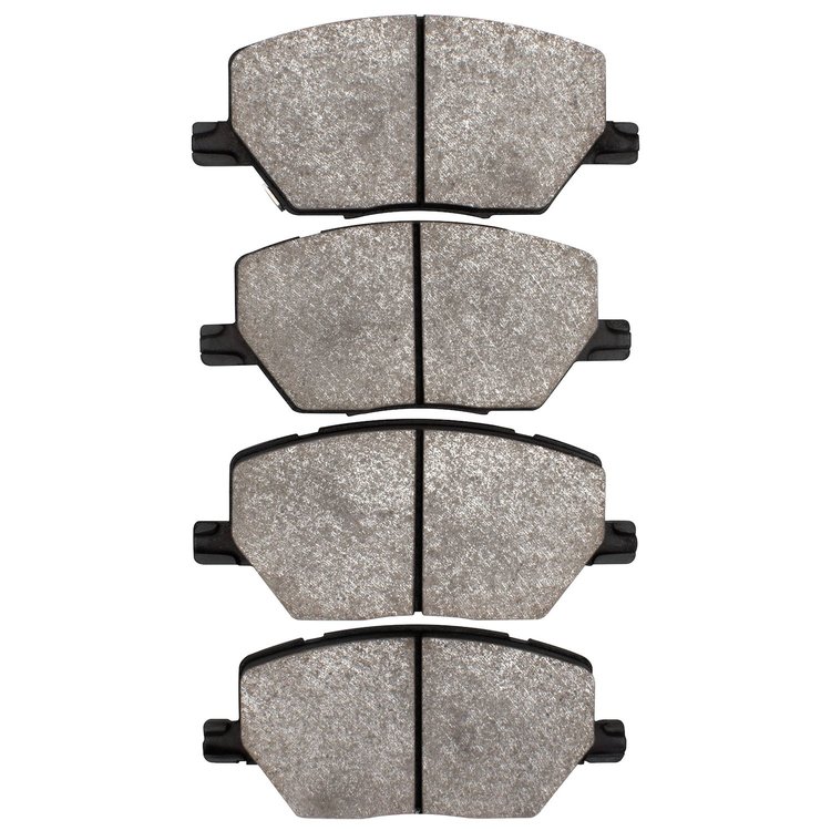 1552-1811-00 5000 Advanced Ceramic Brake Pads, Fits Select Mopar, Position: Front