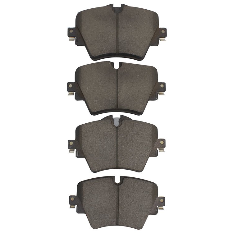 1552-1892-00 5000 Advanced Low-Metallic Brake Pads, Fits Select Multiple Makes/Models, Position: Front