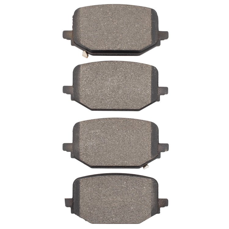1552-2231-00 5000 Advanced Low-Metallic Brake Pads, Fits Select Ford/Lincoln/Mercury/Mazda, Position: Rear