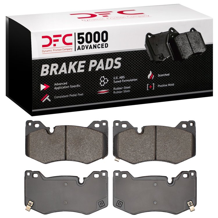 1552-2312-00 5000 Advanced Low-Metallic Brake Pads, Fits Select GM, Position: Front
