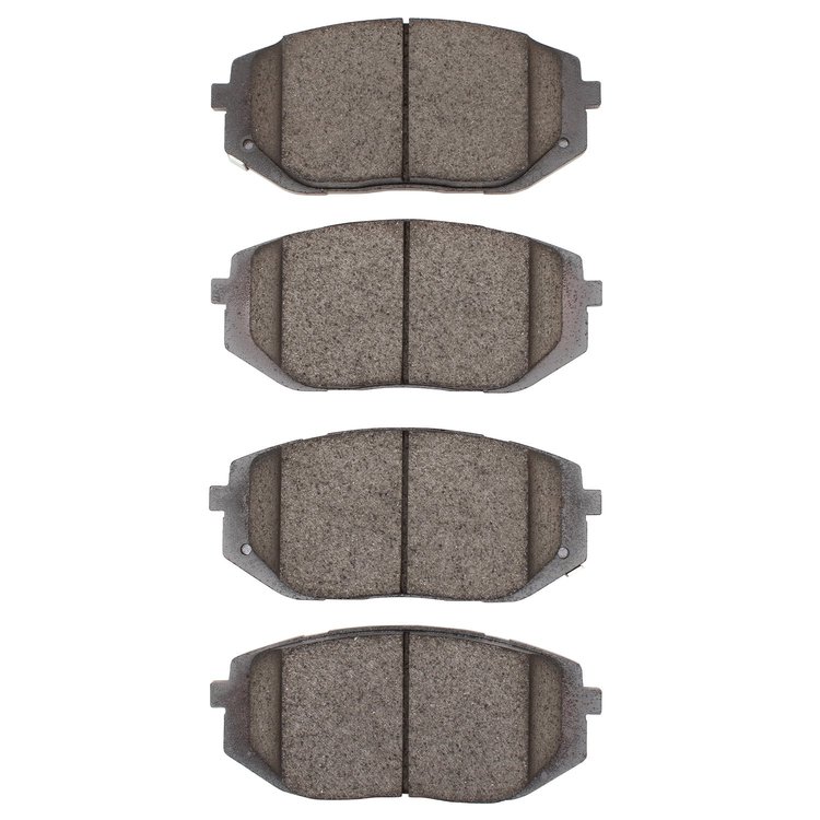 1552-2398-00 5000 Advanced Low-Metallic Brake Pads, Fits Select Kia/Hyundai/Genesis, Position: Front