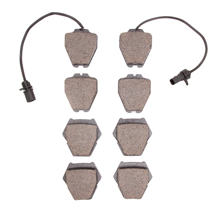 1600-0839-00 5000 Euro Ceramic Brake Pads, 1999-2005 Audi/Volkswagen, Position: Front