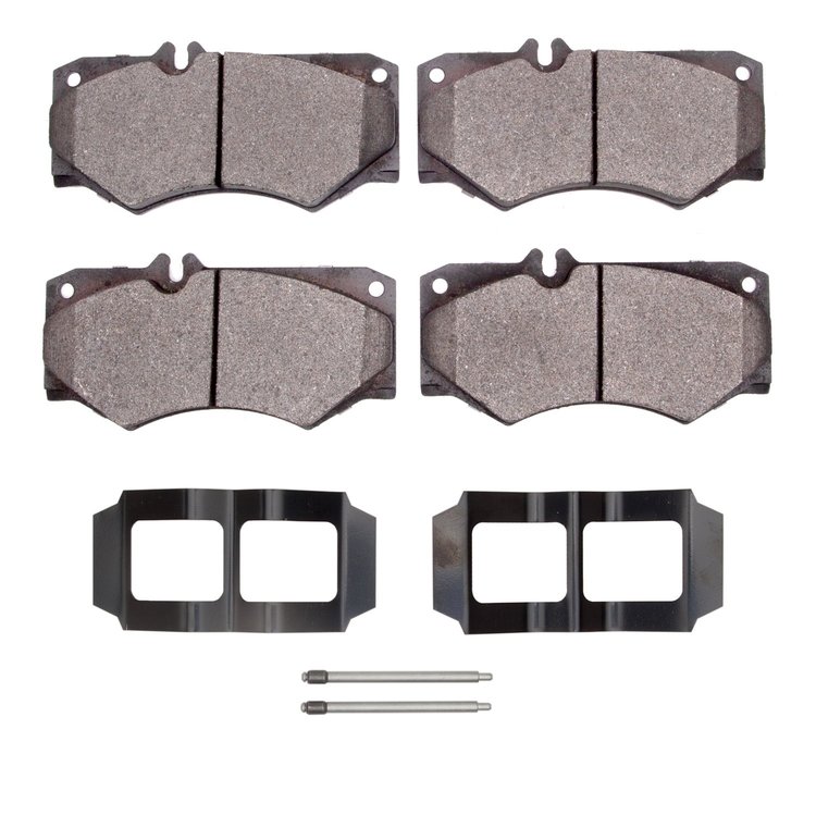 1600-0927-01 5000 Euro Ceramic Brake Pads & Hardware Kit, 2002-2018 Mercedes-Benz, Position: Front