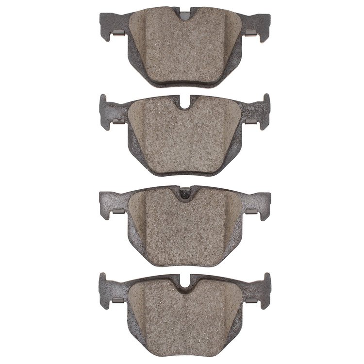 1600-1042-00 5000 Euro Ceramic Brake Pads, 2007-2019 BMW, Position: Rear