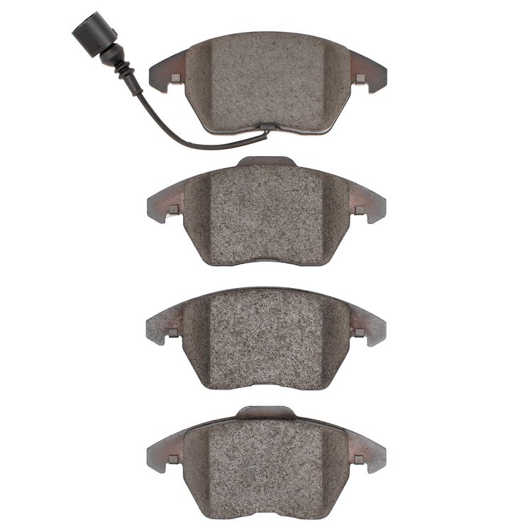 1600-1107-00 5000 Euro Ceramic Brake Pads, 2005-2018 Audi/Volkswagen, Position: Front