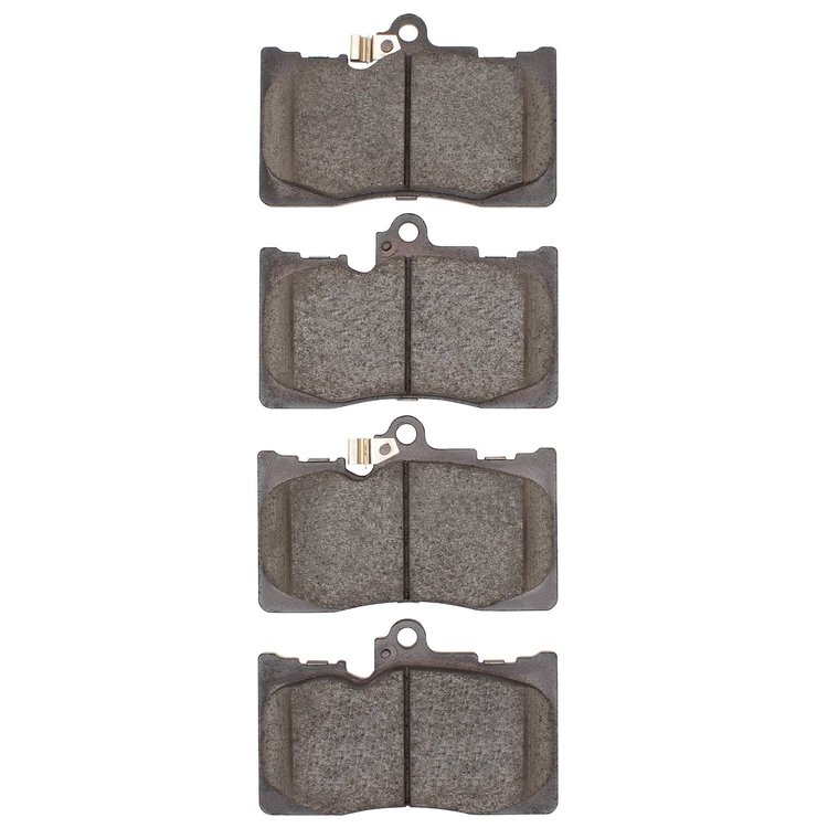1600-1118-00 5000 Euro Ceramic Brake Pads, Fits Select Lexus/Toyota/Scion, Position: Front