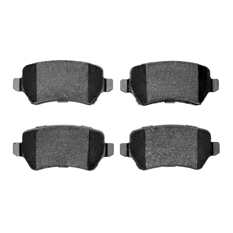 1600-1362-00 5000 Euro Ceramic Brake Pads, 2002-2008 GM, Position: Rear