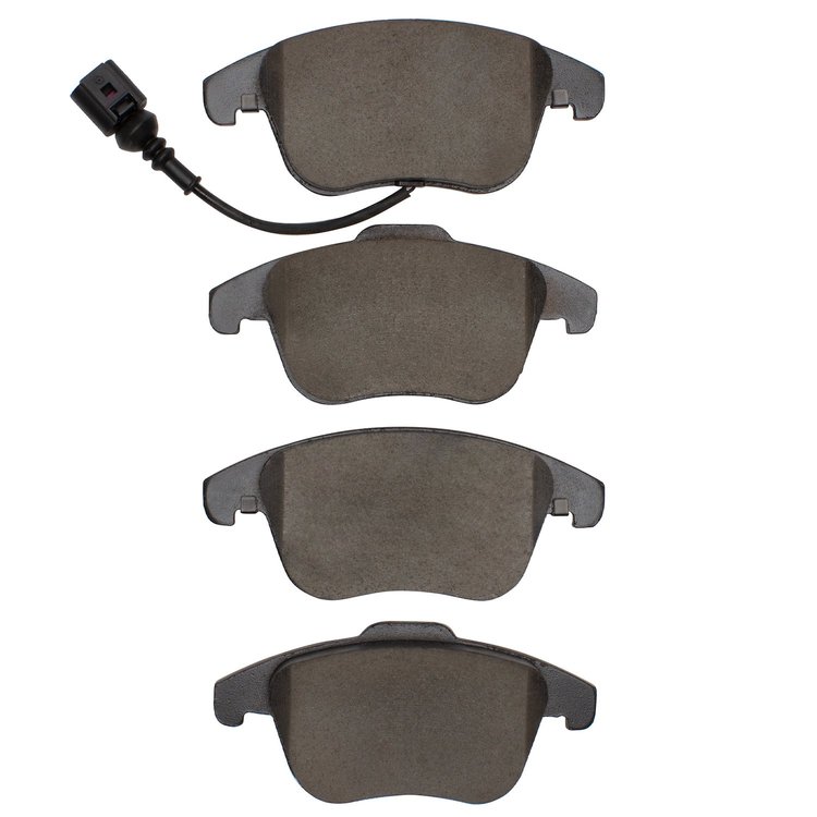 1600-1375-00 5000 Euro Ceramic Brake Pads, 2009-2020 Audi/Volkswagen, Position: Front