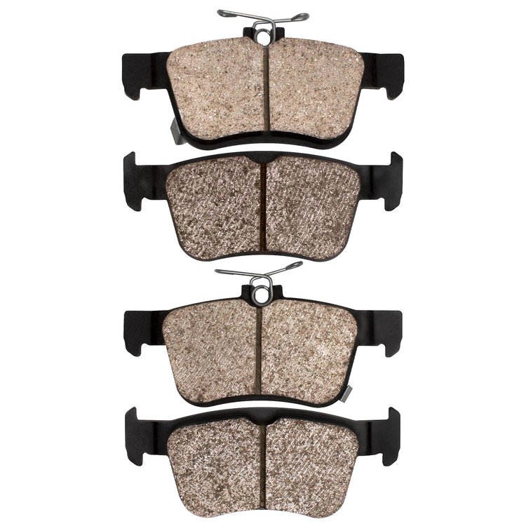 1600-1878-00 5000 Euro Ceramic Brake Pads, Fits Select Acura/Honda, Position: Rear