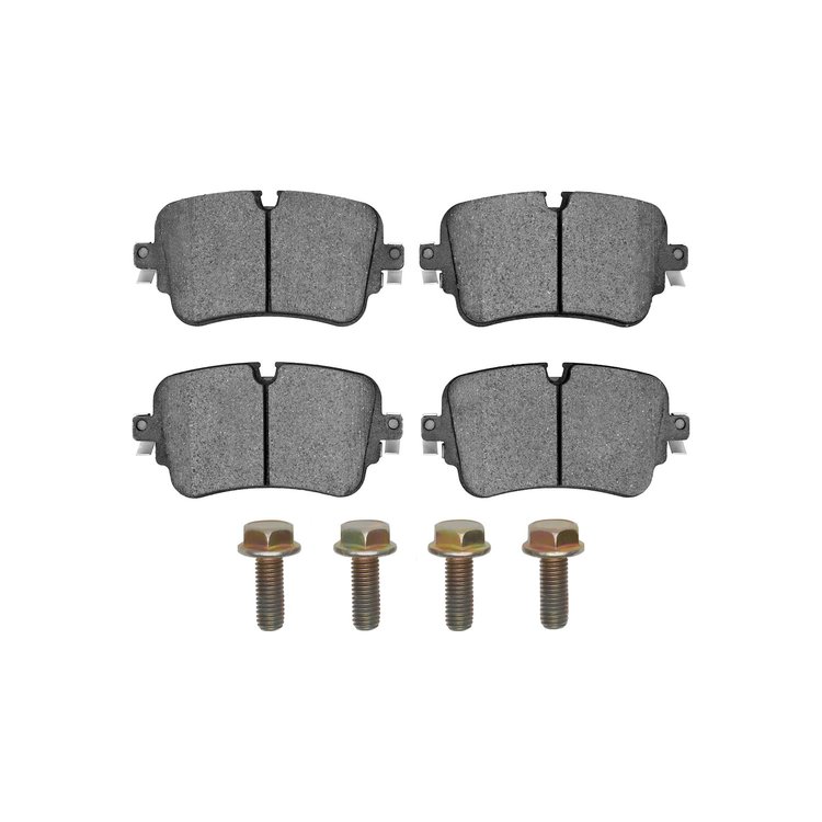 1600-1895-01 5000 Euro Ceramic Brake Pads & Hardware Kit, 2017-2020 Audi/Volkswagen, Position: Rear