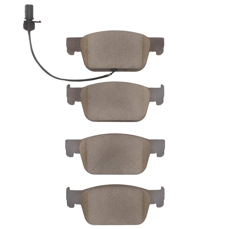 1600-1953-00 5000 Euro Ceramic Brake Pads, Fits Select Audi/Volkswagen, Position: Front
