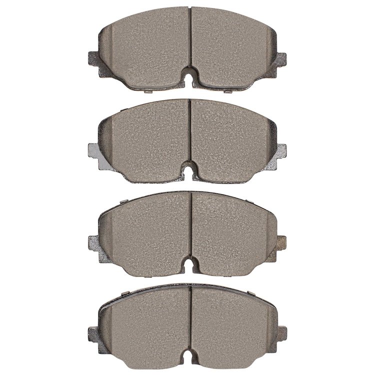 1600-2074-00 5000 Euro Ceramic Brake Pads, Fits Select Audi/Volkswagen, Position: Front