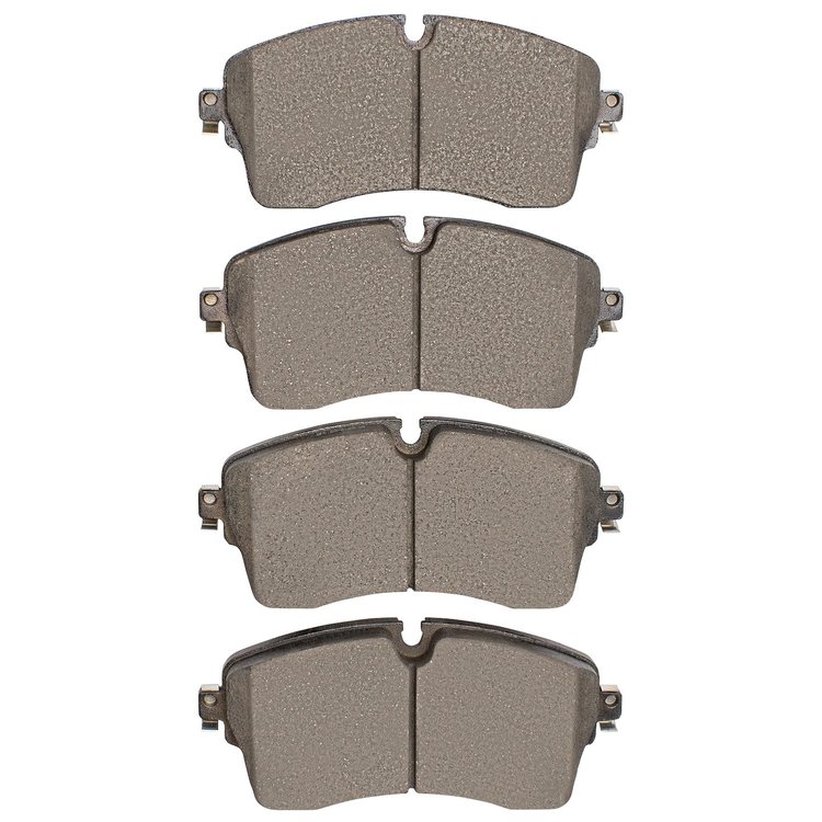 1600-2133-00 5000 Euro Ceramic Brake Pads, Fits Select Multiple Makes/Models, Position: Front