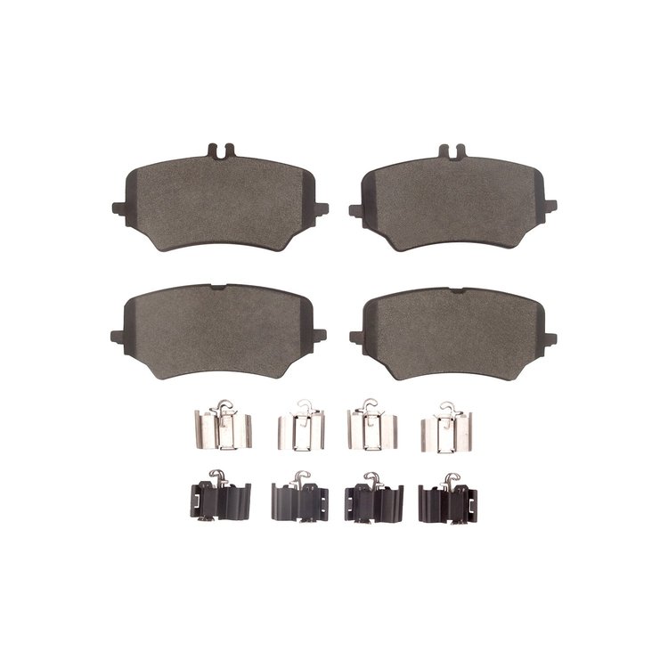 1600-2454-01 5000 Euro Ceramic Brake Pads & Hardware Kit, Fits Select Mercedes-Benz, Position: Rear