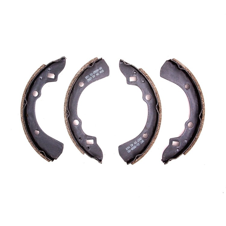 1901-0509-00 Premium Service Brake Shoes, 1981-1985 Ford/Lincoln/Mercury/Mazda, Position: Rear