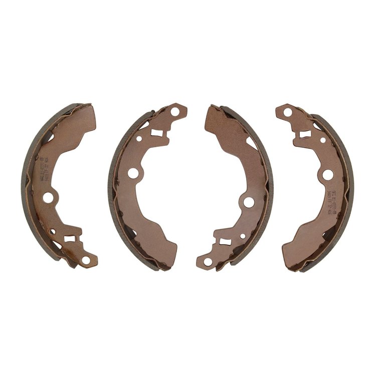 1901-0591-00 Premium Service Brake Shoes, 1987-1994 Subaru, Position: Rear