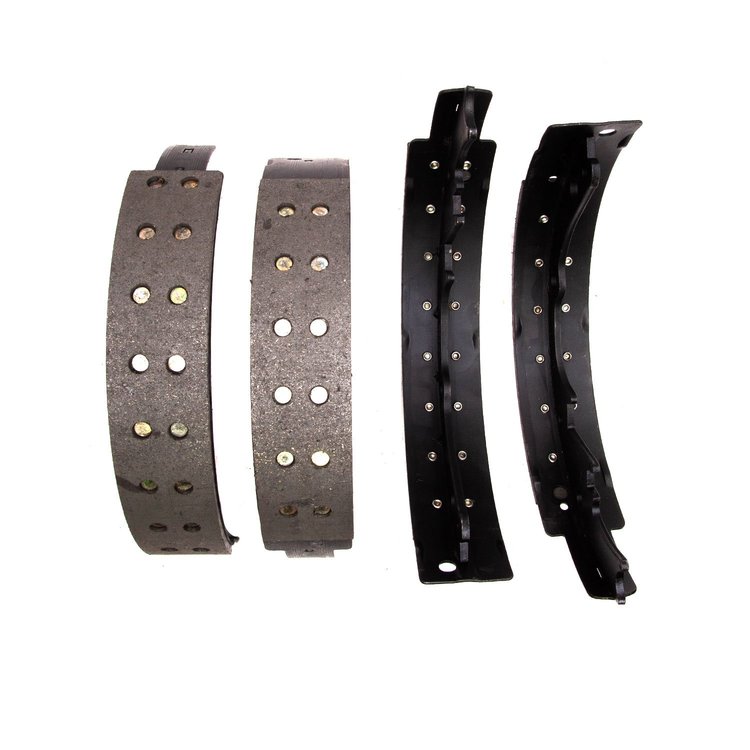 1903-0449-00 Premium Riveted Brake Shoes, 1976-1989 GM, Position: Rear
