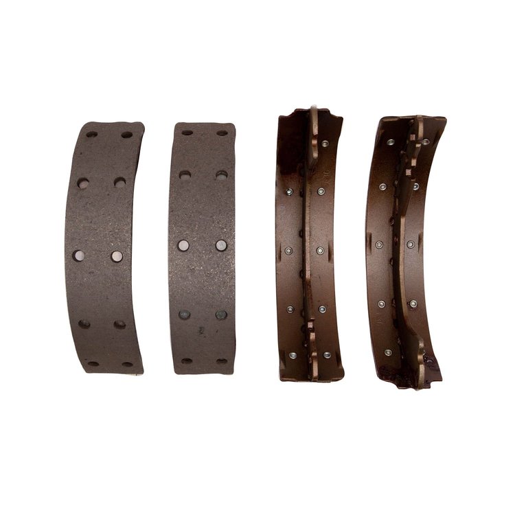 1903-0636-00 Premium Riveted Brake Shoes, 1991-2005 GM, Position: Rear