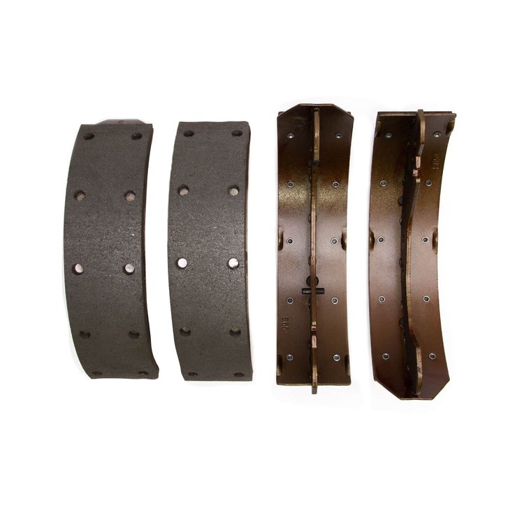 1903-0654-00 Premium Riveted Brake Shoes, 1988-1991 GM, Position: Rear