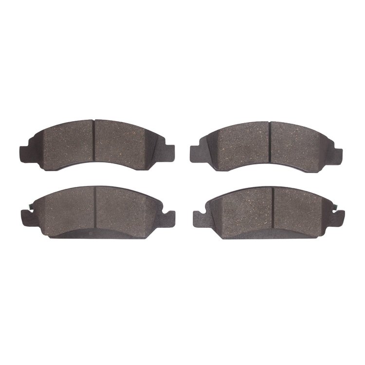 1911-1363-00 Front Police Brake Pads Fits Select Cadillac, Chevrolet, GMC