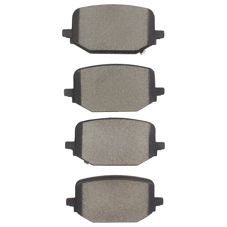 1911-2231-00 Rear Police Brake Pads 2020-2024 Ford, Lincoln Explorer, Police Interceptor Utility, Mustang, Aviator