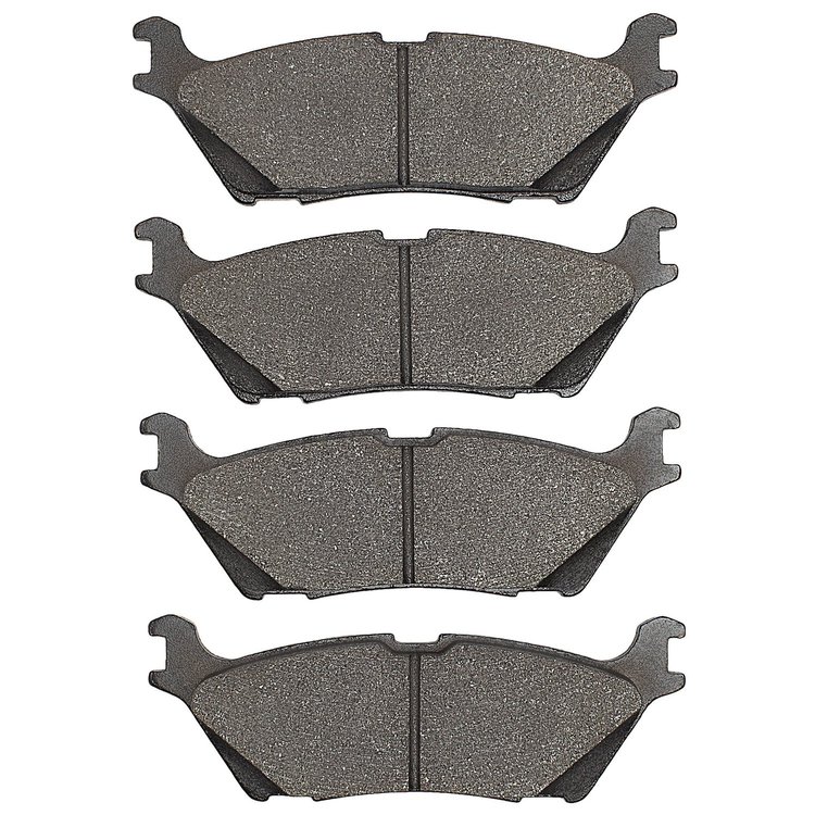 1911-2383-00 Rear Police Brake Pads Fits Select Ford, Lincoln