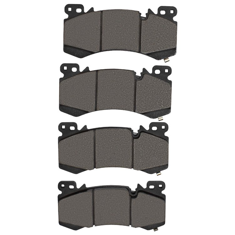 1911-2407-00 Front Police Brake Pads Fits Select Cadillac, Chevrolet
