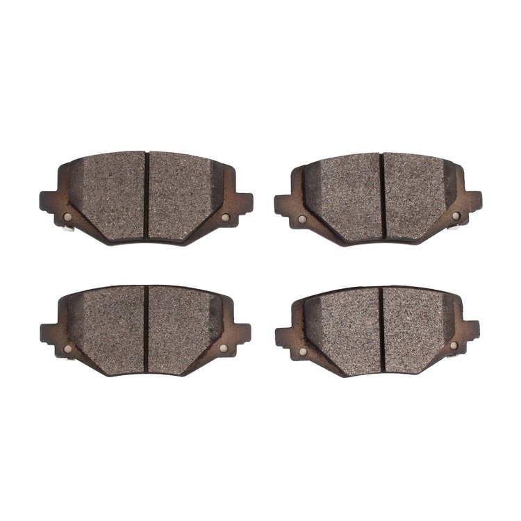 1911-2447-00 Rear Police Brake Pads 2021-2024 Dodge Durango, 2021-2024 Dodge Durango