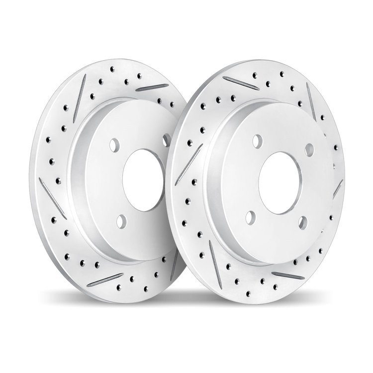 2002-16000 Geoperformance Drilled/Slotted Brake Rotors, 1975-1979 Alfa Romeo, Position: Front