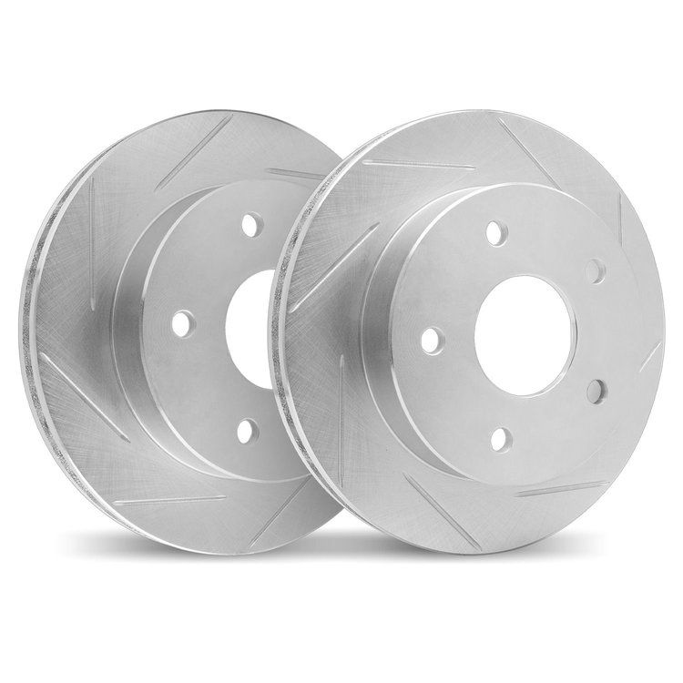 2002-27082 Geoperformance Slotted Brake Rotors, 2007-2018 Multiple Makes/Models, Position: Front
