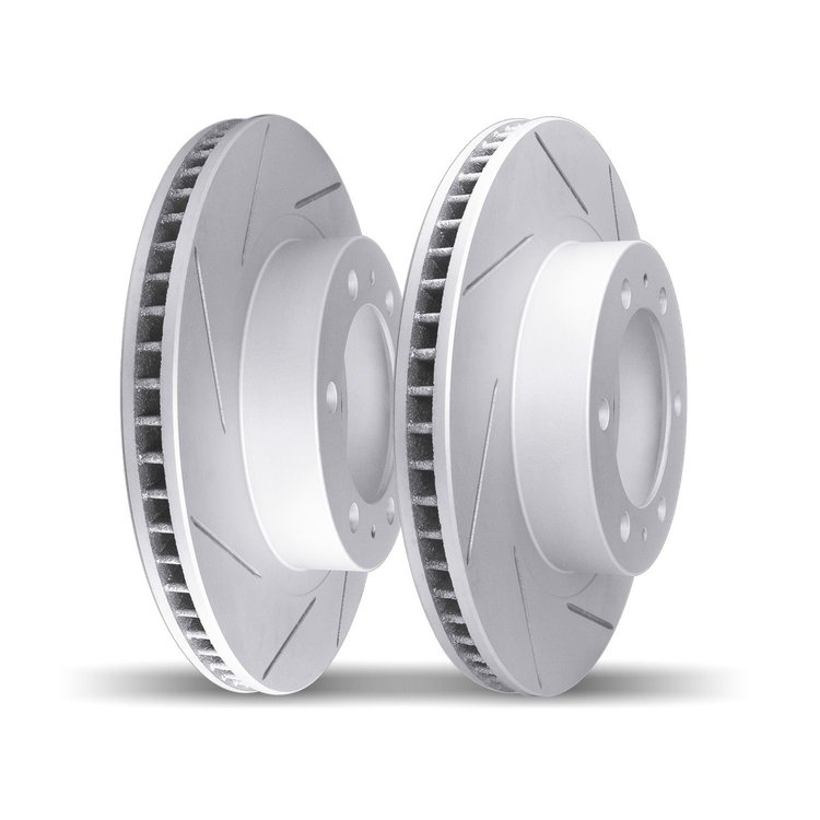 2002-47141 Geoperformance Slotted Brake Rotors, Fits Select GM, Position: Front