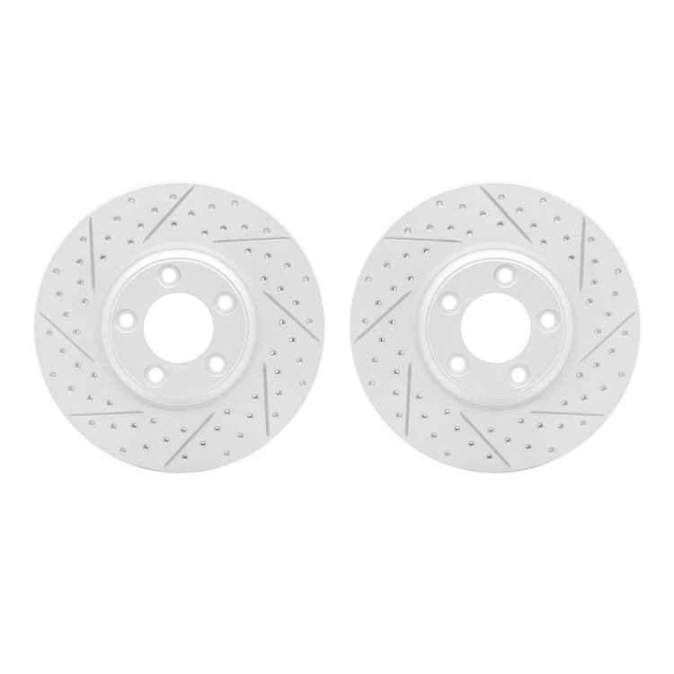 2002-54109 Geoperformance Drilled/Slotted Brake Rotors, 2000-2006 Multiple Makes/Models, Position: Front