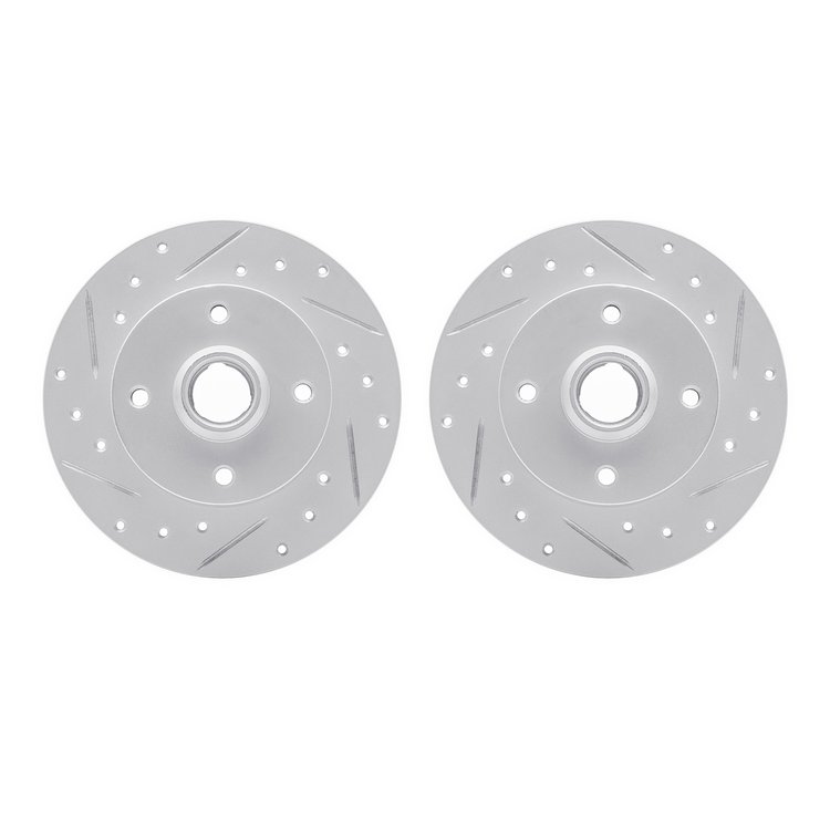 2002-74029 Geoperformance Drilled/Slotted Brake Rotors, 1985-2002 Audi/Volkswagen, Position: Rear