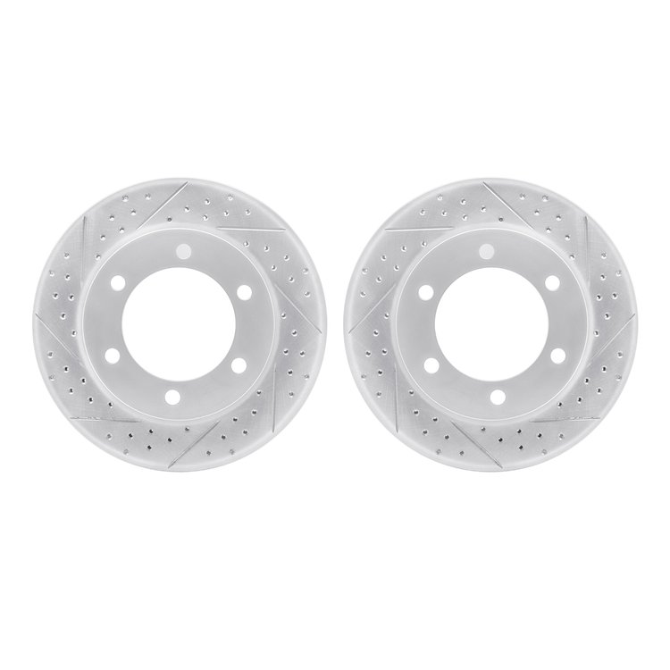 2002-76019 Geoperformance Drilled/Slotted Brake Rotors, 1995-2004 Lexus/Toyota/Scion, Position: Front