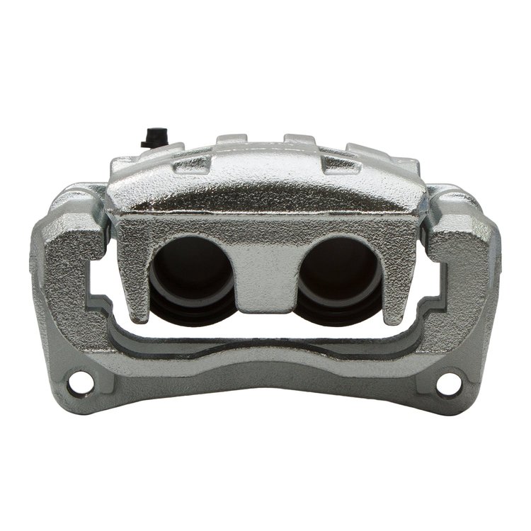 Premium Brake Caliper [Silver Zinc Coated], 2017-2019 Subaru, Front Left/Driver
