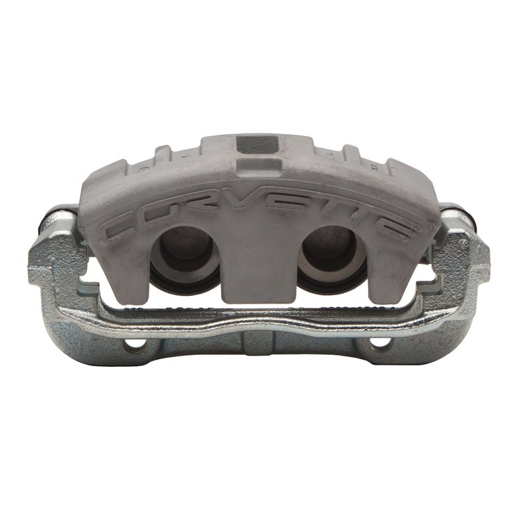 Premium Brake Caliper [Silver Zinc Coated], 2005-2013 GM, Front Right/Passenger