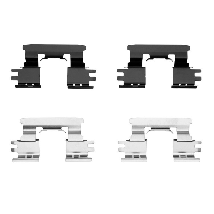 340-01004 Disc Brake Hardware Kit, 2002-2005 Suzuki, Position: Front