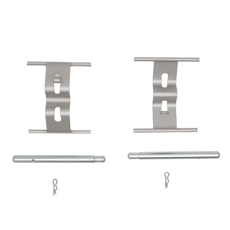 340-02006 Disc Brake Hardware Kit, 1999-2012 Porsche, Position: Front