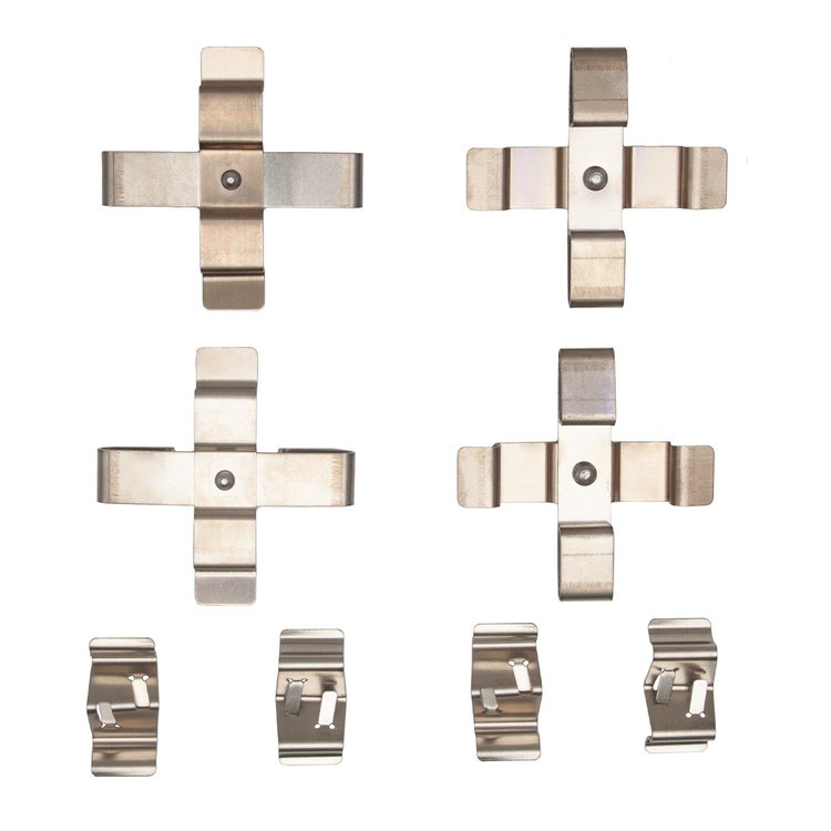 340-02010 Disc Brake Hardware Kit, Fits Select Multiple Makes/Models, Position: Front
