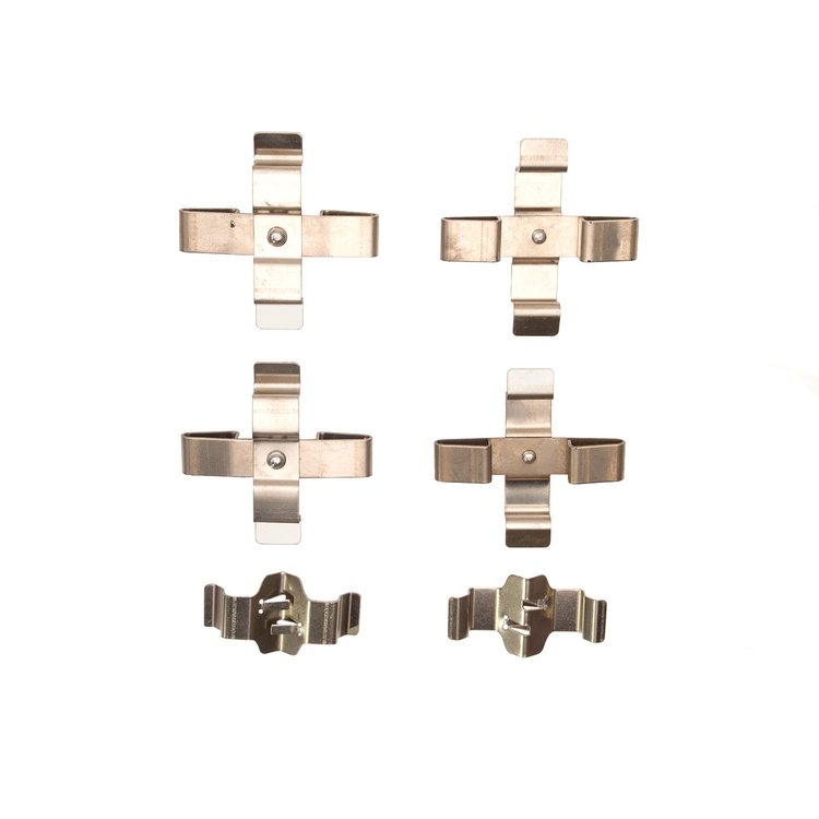 340-02020 Disc Brake Hardware Kit, 2013-2021 Porsche, Position: Front