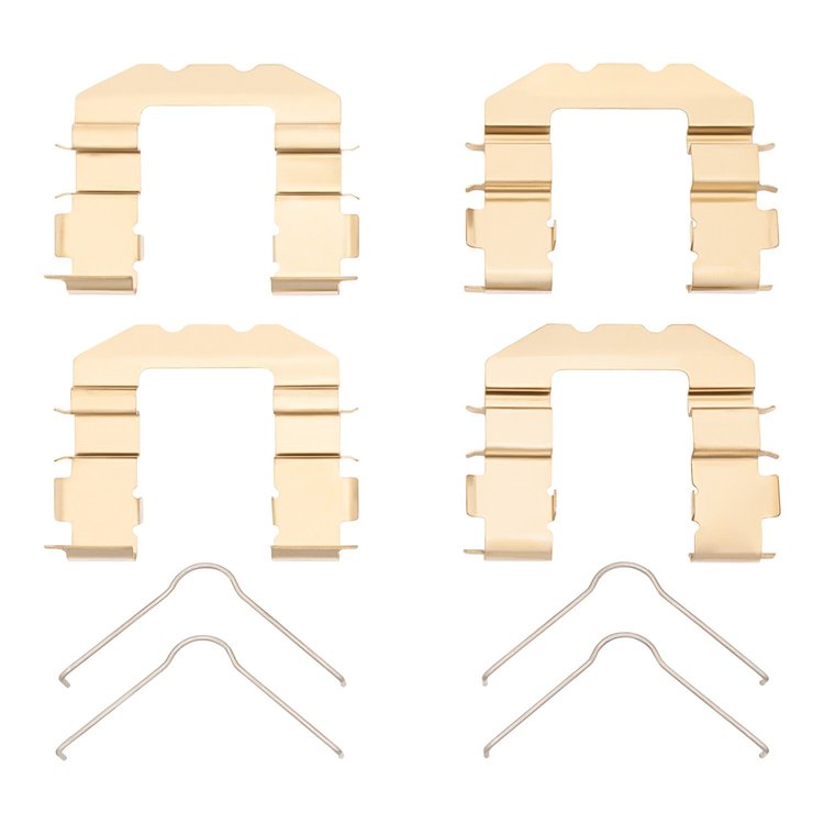 340-03038 Disc Brake Hardware Kit, 2007-2013 Kia/Hyundai/Genesis, Position: Front