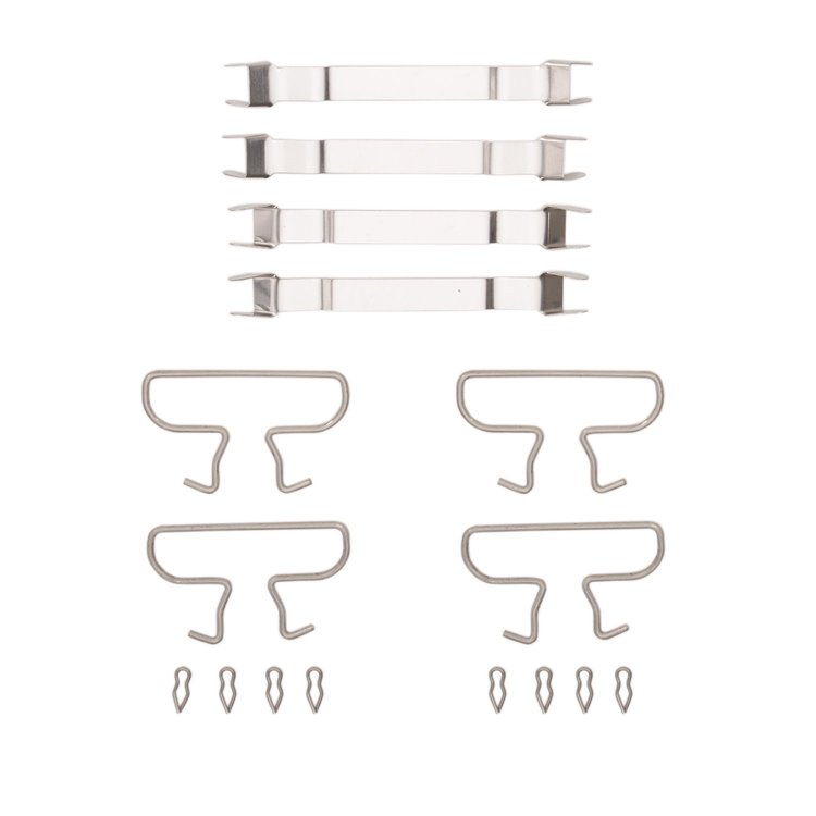340-13009 Disc Brake Hardware Kit, 1972-1981 Subaru, Position: Front