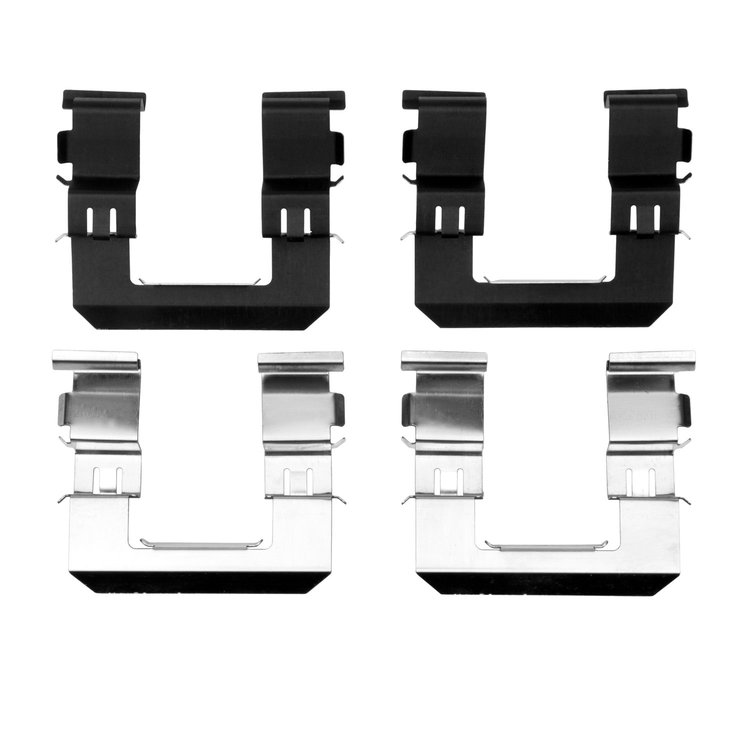 340-13013 Disc Brake Hardware Kit, 2002-2012 GM, Position: Front