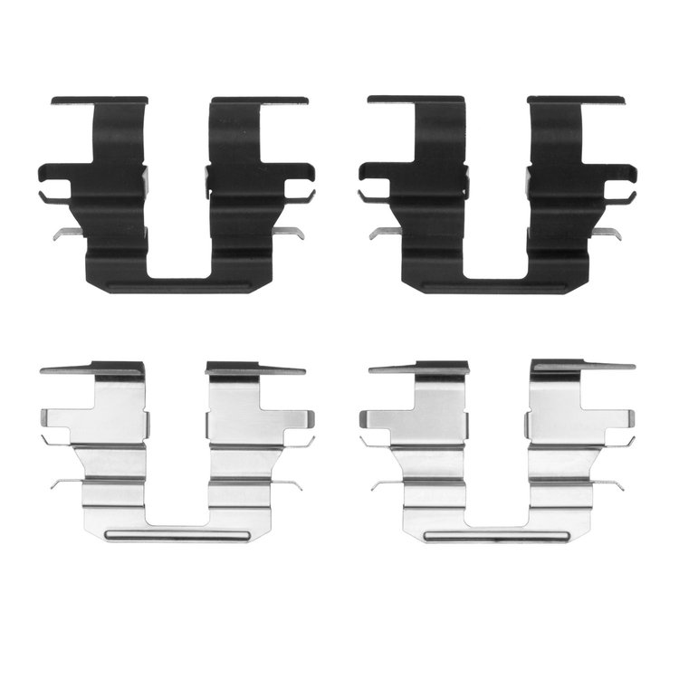 340-13014 Disc Brake Hardware Kit, 2003-2008 GM, Position: Rear